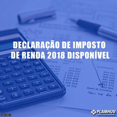 ATENÇÃO PRESTADORES PARA COMPROVANTE DE RENDIMENTO 2018