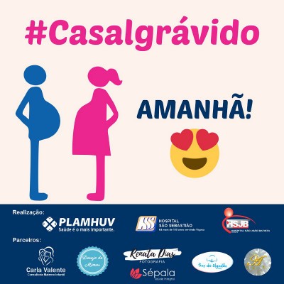 CURSO CASAL GRÁVIDO AMANHÃ!